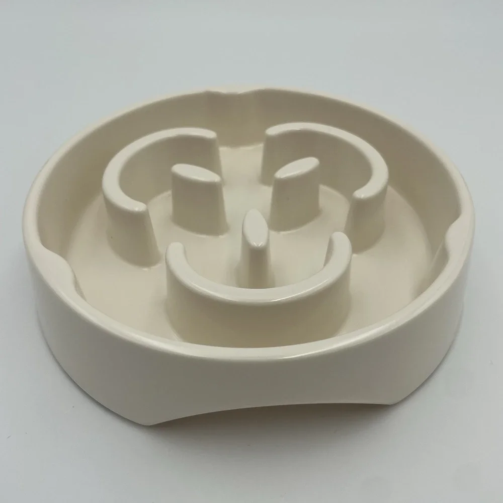 Slow Feeder Small Dog Bowl Anti-Slip Puzzle Bowl Feeder‎ Interactive Bloat Stop